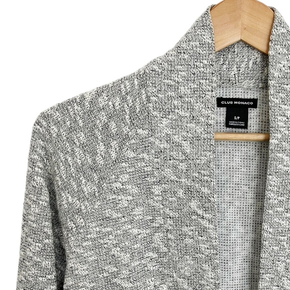 Club Monaco Open Front Cardigan Sweater Size S - Picture 3 of 10